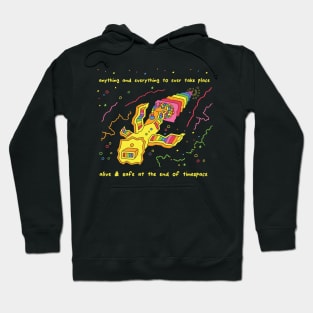 At the end of timespace Hoodie